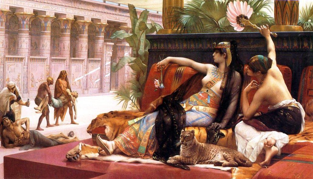 Alexandre Cabanel Cleopatra Testing Poisons on Condemned Prisoners